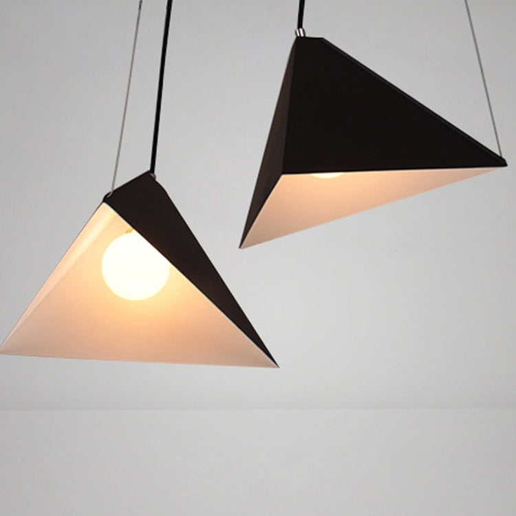 YWXLight Modern Creative Chandelier Geometric Triangle Single Head Modern Pendant Light