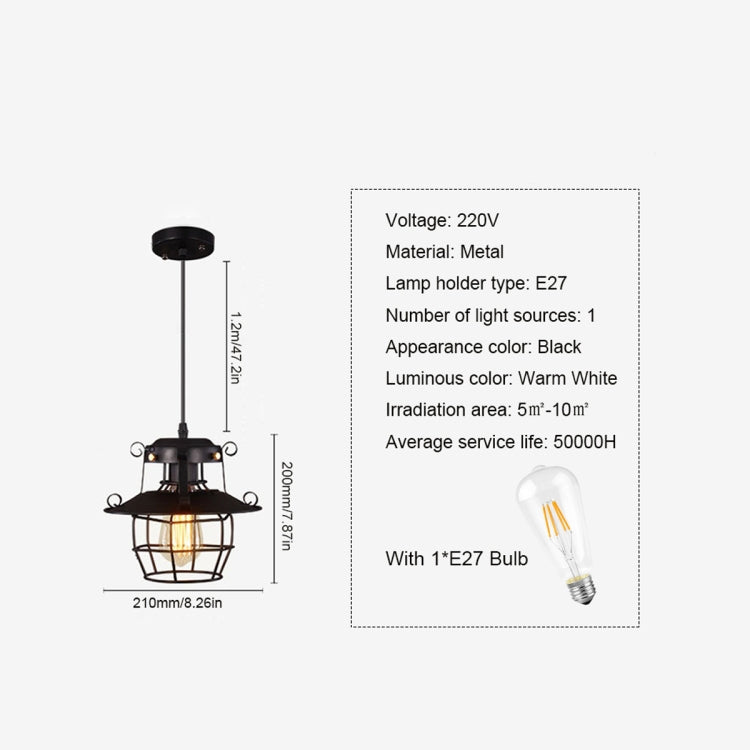 YWXLight Modern Minimalist Creative Personality Chandelier Wrought Iron Pendant Lamp