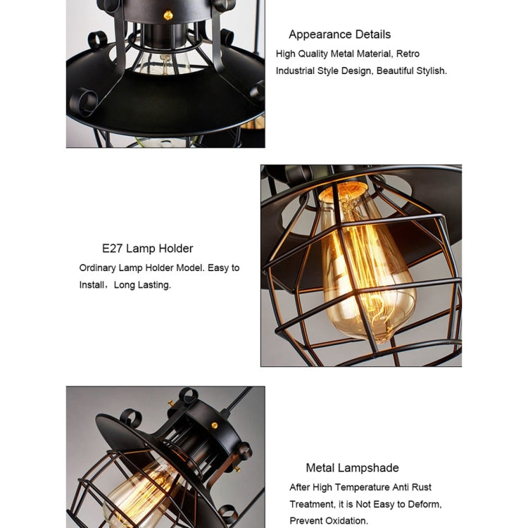 YWXLight Modern Minimalist Creative Personality Chandelier Wrought Iron Pendant Lamp