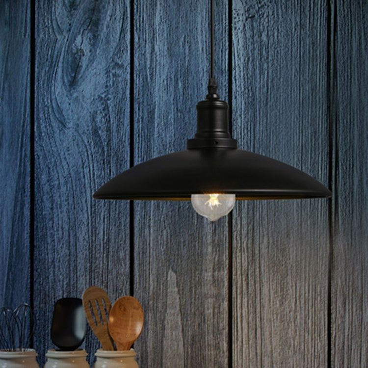 YWXLight LED Retro Industrial Hanging Lamp Creative Pot Lid Iron Art Pendant Light With E27 Bulb Perfect for Kitchen Dining Room Bedroom Living Room