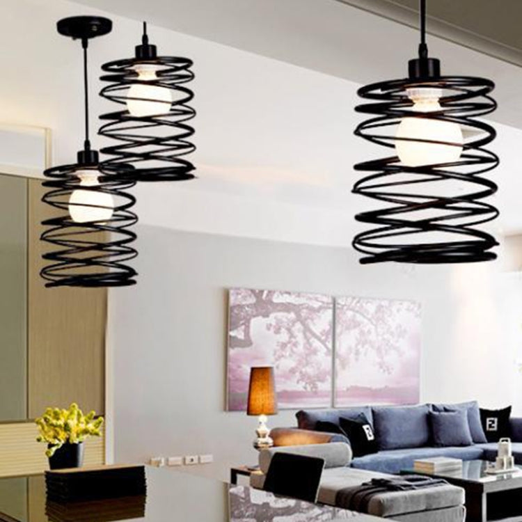 YWXLight Home Lighting Modern Creative Simple Black Metal Restaurant Pendant Light