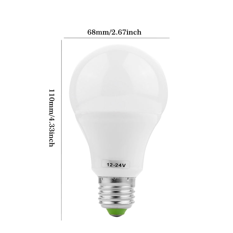 YWXLight 6PCS E27 7W AC/DC 12-24V 14LEDs 5730SMD LED Bulb
