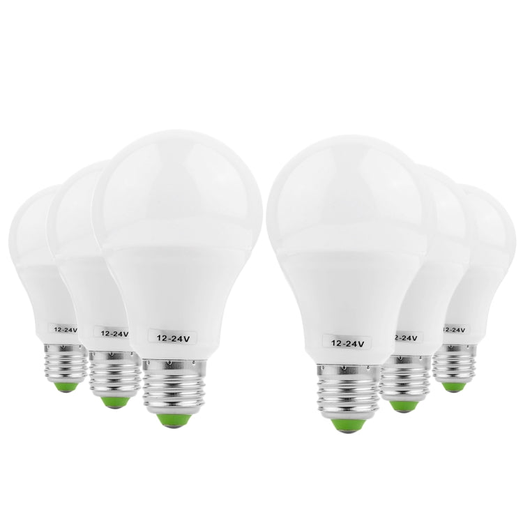 YWXLight 6PCS E27 7W AC/DC 12-24V 14LEDs 5730SMD LED Bulb
