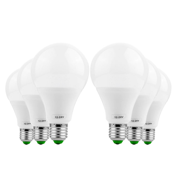 YWXLight 6PCS E27 9W AC/DC 12-24V 18LEDs 5730SMD LED Bulb