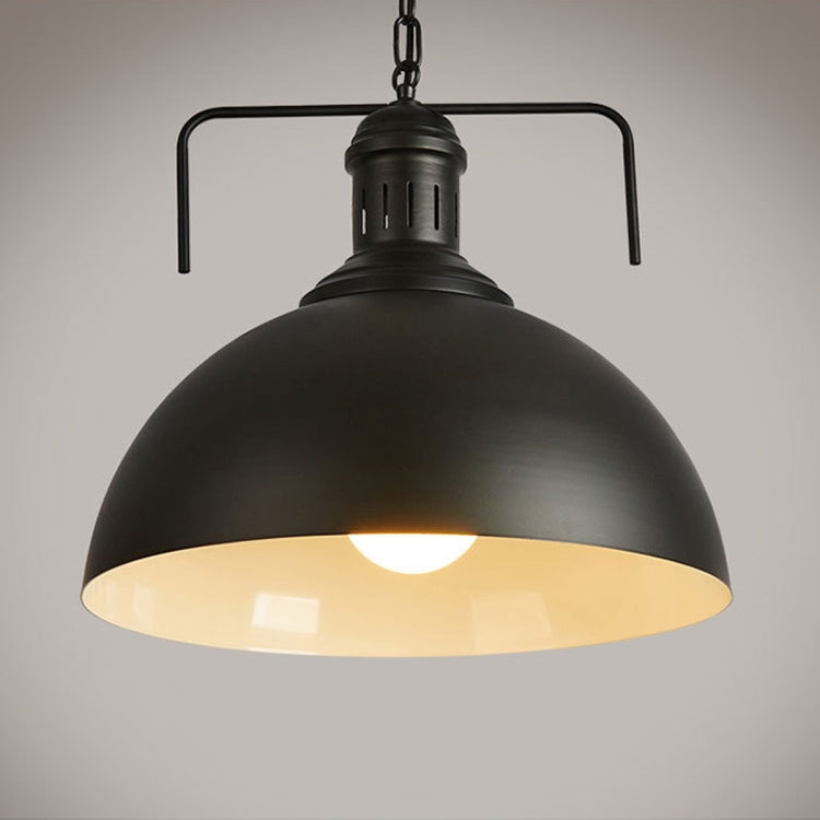 YWXLight Retro Industrial Pendant Light Creative Single Head Iron Art Hanging Lamp E27 Bulb Perfect for Kitchen Dining Room Bedroom Living Room