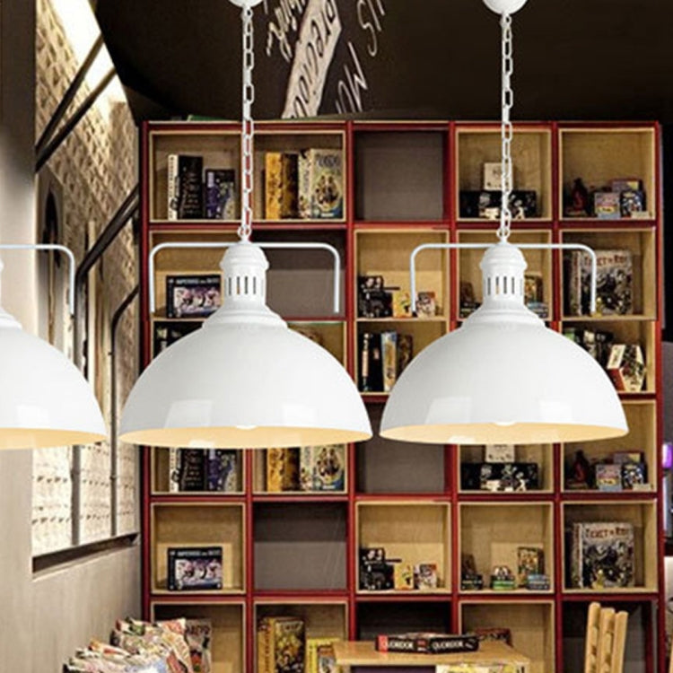 YWXLight Retro Industrial Pendant Light Creative Single Head Iron Art Hanging Lamp E27 Bulb Perfect for Kitchen Dining Room Bedroom Living Room