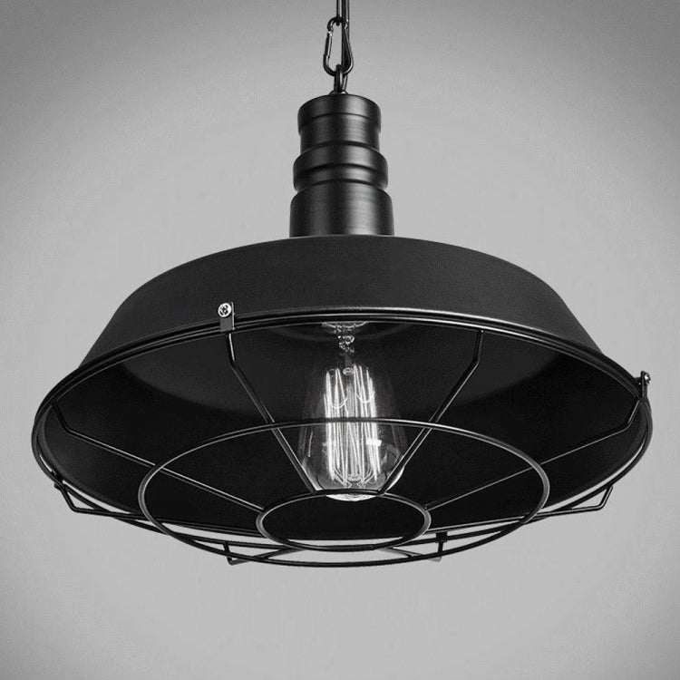 YWXLight Retro Industrial Pendant Light Creative Single Head Iron Art Pendant Lamp E27 Bulb Perfect for Kitchen Dining Room Bedroom Cafe