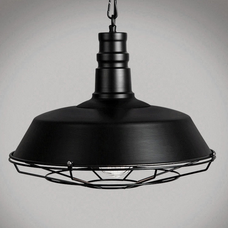 YWXLight Retro Industrial Pendant Light Creative Single Head Iron Art Pendant Lamp E27 Bulb Perfect for Kitchen Dining Room Bedroom Cafe