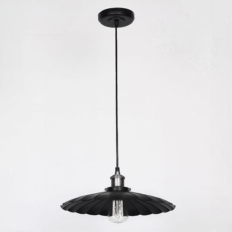 YWXLight Nordic Retro Industrial Pendant Light Creative Lotus Leaf Pendant Lamp E27 Bulb Perfect for Kitchen Dining Room Bedroom Cafe