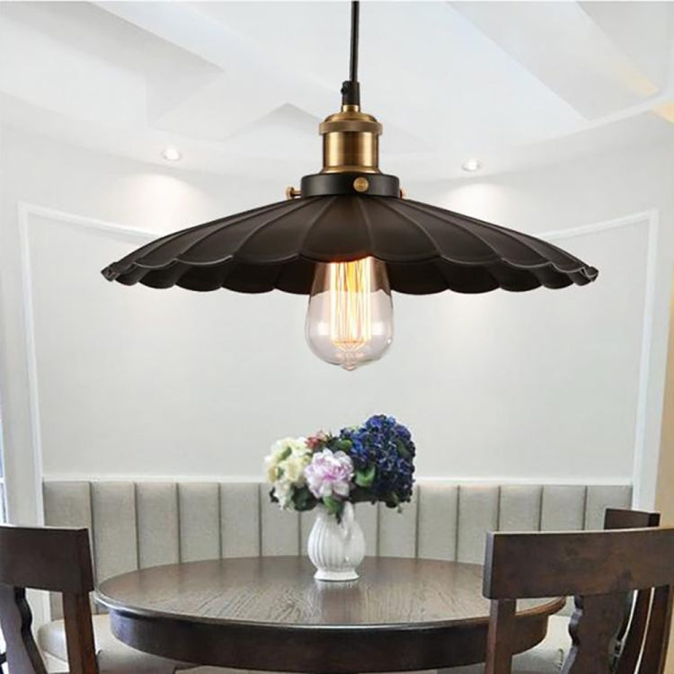 YWXLight Nordic Retro Industrial Pendant Light Creative Lotus Leaf Pendant Lamp E27 Bulb Perfect for Kitchen Dining Room Bedroom Cafe