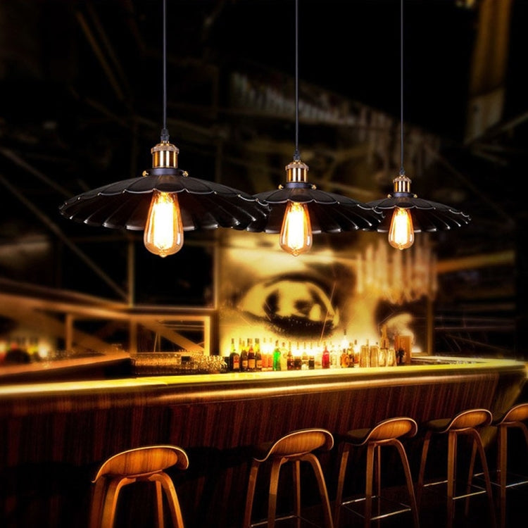 YWXLight Nordic Retro Industrial Pendant Light Creative Lotus Leaf Pendant Lamp E27 Bulb Perfect for Kitchen Dining Room Bedroom Cafe