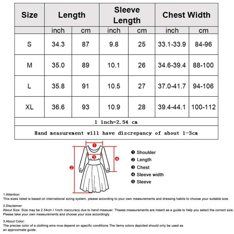 Square Neck Puff Sleeve Printed Short Sleeve Dress for Ladies