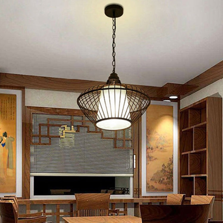YWXLight Retro Industrial Pendant Light Birdcage Modeling Pendant Lamp Perfect for Kitchen Dining Room Bedroom Cafe