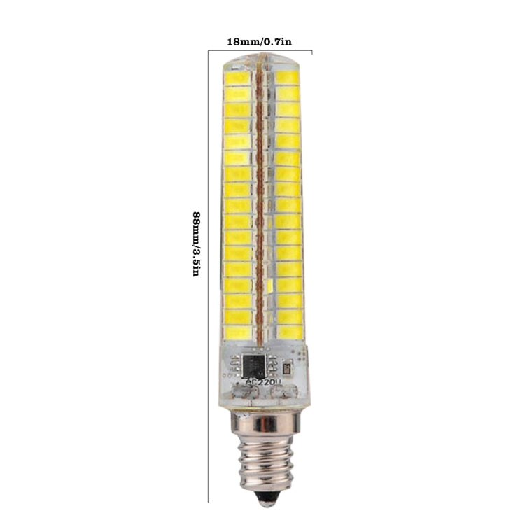 6 PCS YWXLight E12 7W AC 200-240V 136LEDs SMD 5730 Energy-saving LED Silicone Lamp