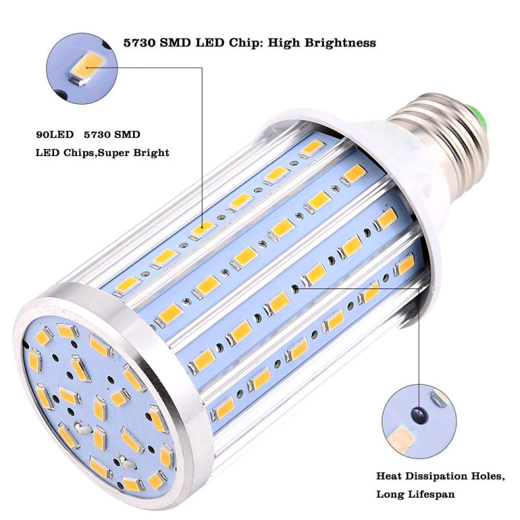 YWXLight E27 20W 90LEDs 5730SMD AC 85-265V Energy Saving Corn Light