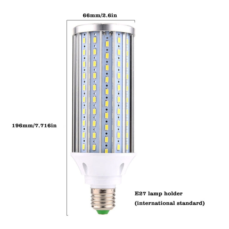 YWXLight E27 60W 160LEDs 5730SMD AC 85-265V Aluminum Corn Light