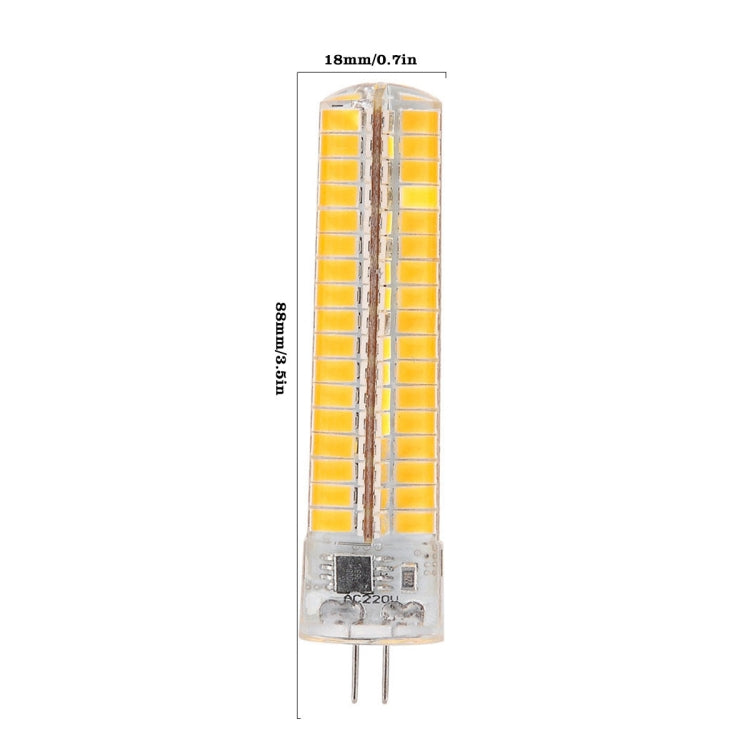 6 PCS YWXLight G4 7W AC 110-120V 136LEDs SMD 5730 Energy-saving LED Silicone Lamp