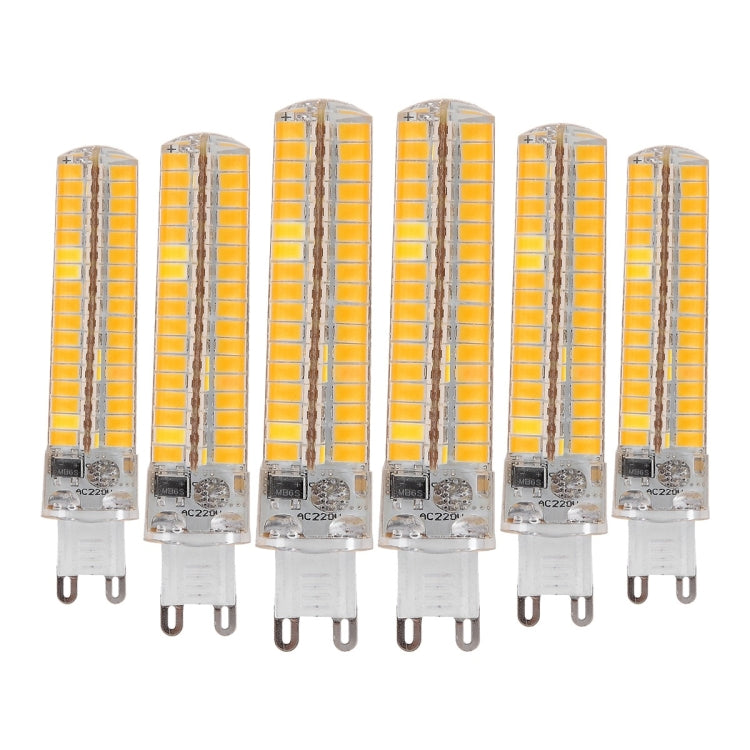 6 PCS YWXLight G9 7W AC 200-240V 136LEDs SMD 5730 Energy-saving LED Silicone Lamp