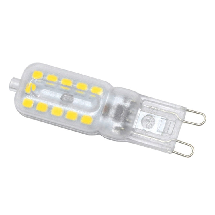 10PCS YWXLight AC 110-130V AC 220-240V G9 22LEDs 5W 2835SMD Dimmable Transparent Peanut Lamp