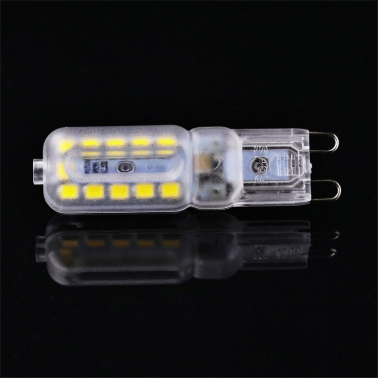 10PCS YWXLight AC 110-130V AC 220-240V G9 22LEDs 5W 2835SMD Dimmable Transparent Peanut Lamp