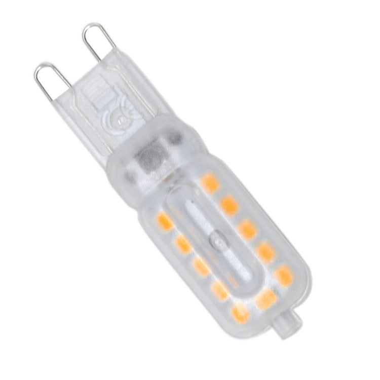 10PCS YWXLight AC 110-130V AC 220-240V G9 22LEDs 5W 2835SMD Dimmable Transparent Peanut Lamp