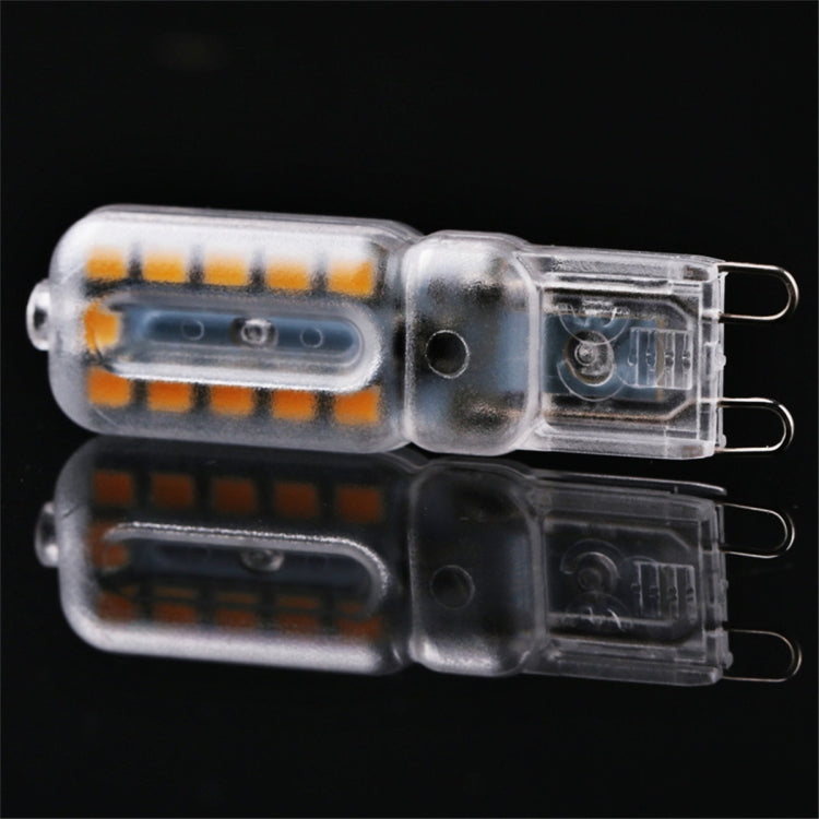 10PCS YWXLight AC 110-130V AC 220-240V G9 22LEDs 5W 2835SMD Dimmable Transparent Peanut Lamp