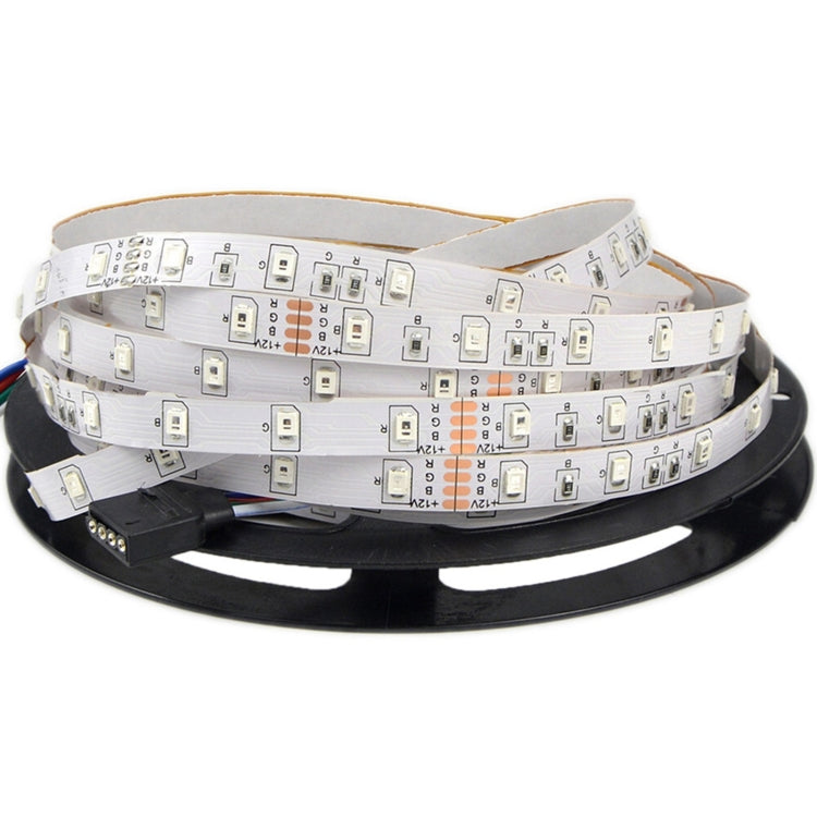 YWXLight 5M RGB LED Strip DC 12V SMD 2835 Non-Waterproof Flexible LED Light Tape Ribbon, 24-keys Remote Control