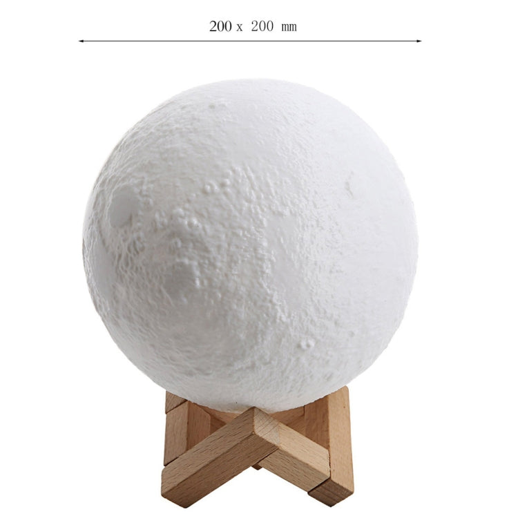 YWXLight RGB 20CM Rechargeable Moon Touch Night Light