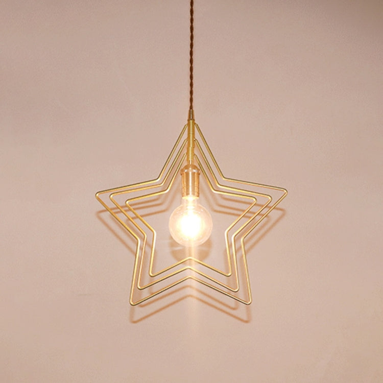 YWXLight Modern Nordic Chandelier Star LED Lighting E27 Bulb For Restaurant Living Room Bedroom