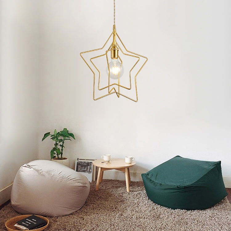 YWXLight Modern Nordic Chandelier Star LED Lighting E27 Bulb For Restaurant Living Room Bedroom