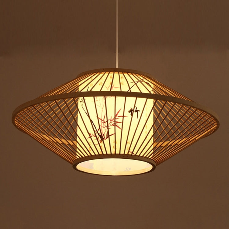 YWXLight Interior Decoration Chinese Style Simple Bamboo Pendant Light (Warm White)