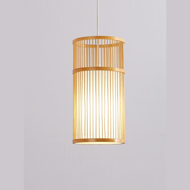 YWXLight Home Decoration Lighting Chinese Style Simple Bamboo And Rattan Long Chandelier (Warm White)