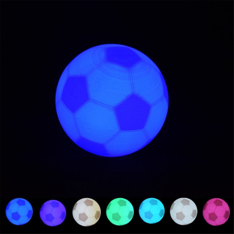 YWXLight 18CM USB Charging 3D Football Touch Night Light