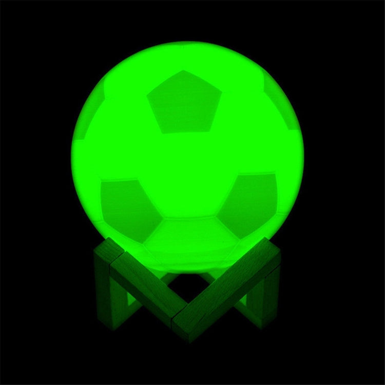 YWXLight 13CM USB Charging Touch 3D Football Night Light