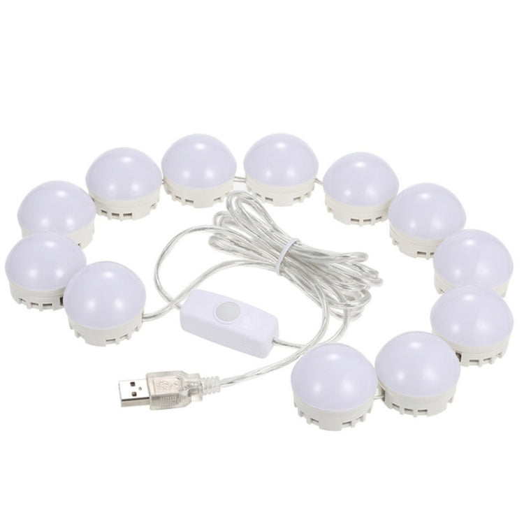 YWXLight 5V 12LED Touch Dimmable DIY Makeup Mirror LED Light Bulb