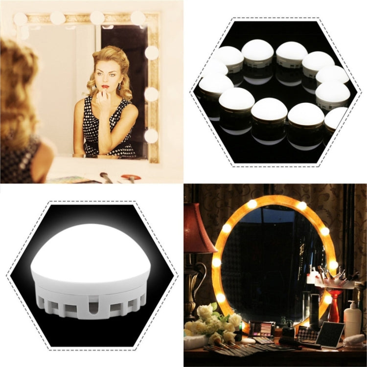 YWXLight 5V 12LED Touch Dimmable DIY Makeup Mirror LED Light Bulb