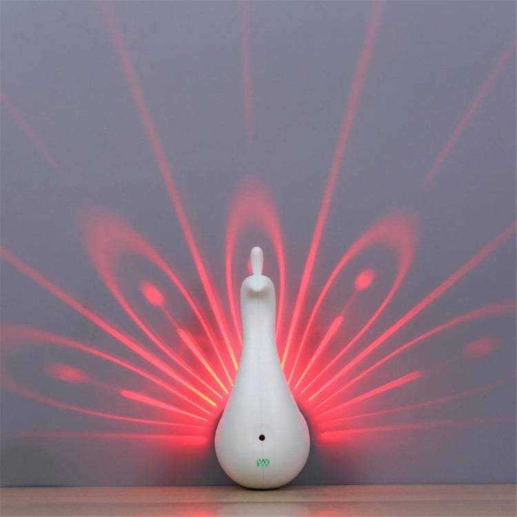 YWXLight 5V USB Powered Peacock LED Night Light
