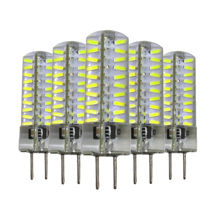 5 PCS YWXLight GY6.35 5W 80LEDs SMD 4014 Energy Saving LED Silicone Lamp