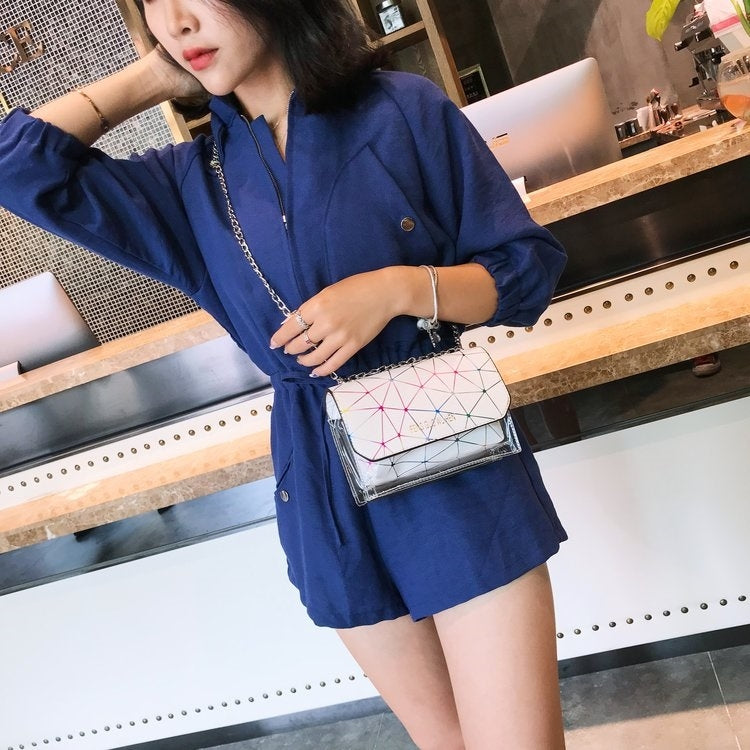 Mesh Casual Shoulder Bag Messenger Bag Ladies Handbag