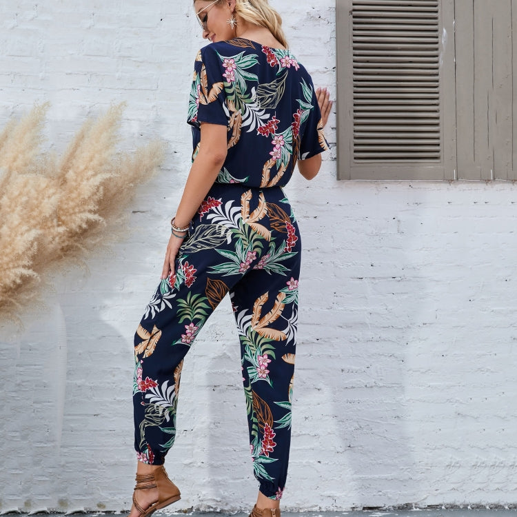 Women Flower Jumpsuit