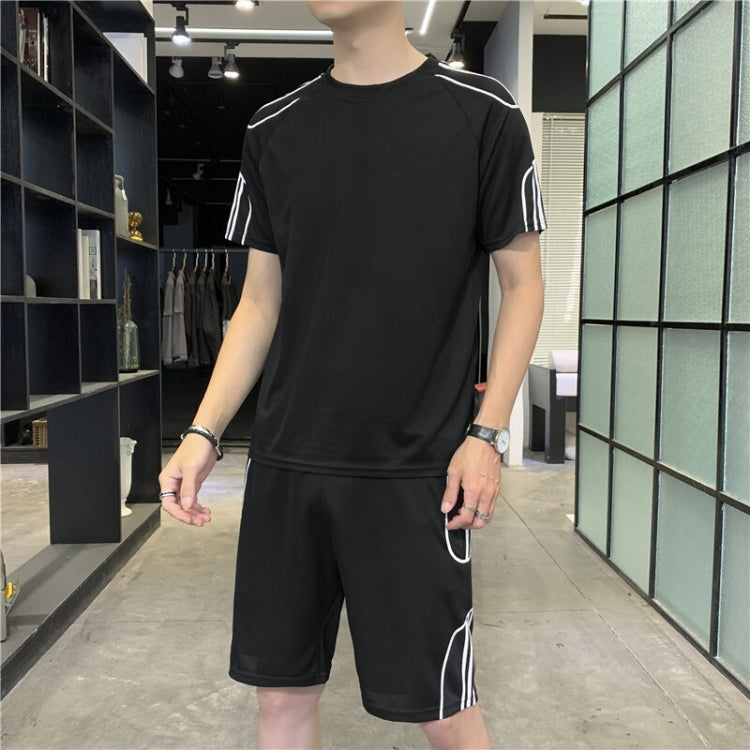 Casual Sports Running Short Sleeve Shorts Set