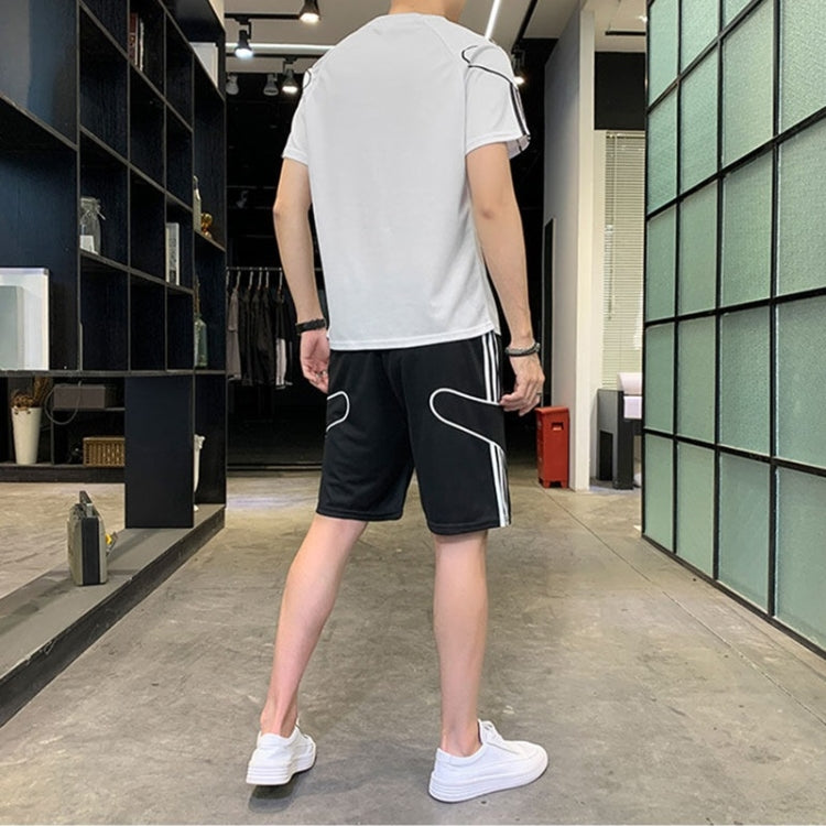 Casual Sports Running Short Sleeve Shorts Set