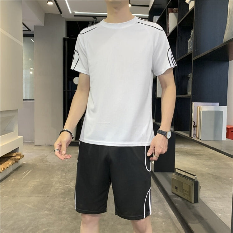 Casual Sports Running Short Sleeve Shorts Set