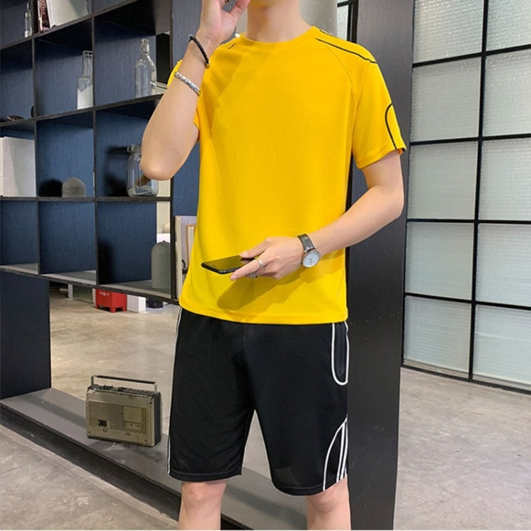 Casual Sports Running Short Sleeve Shorts Set