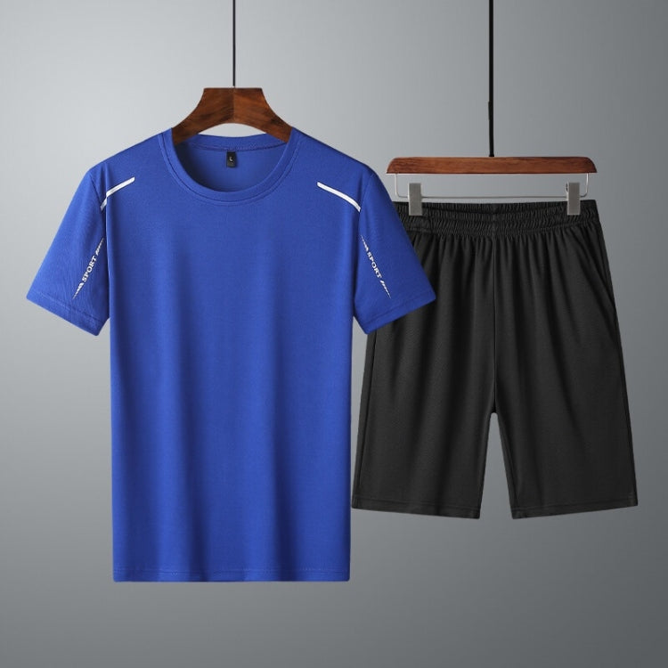 Loose and Quick-drying Short-sleeved Shorts Two-piece Sports Suit