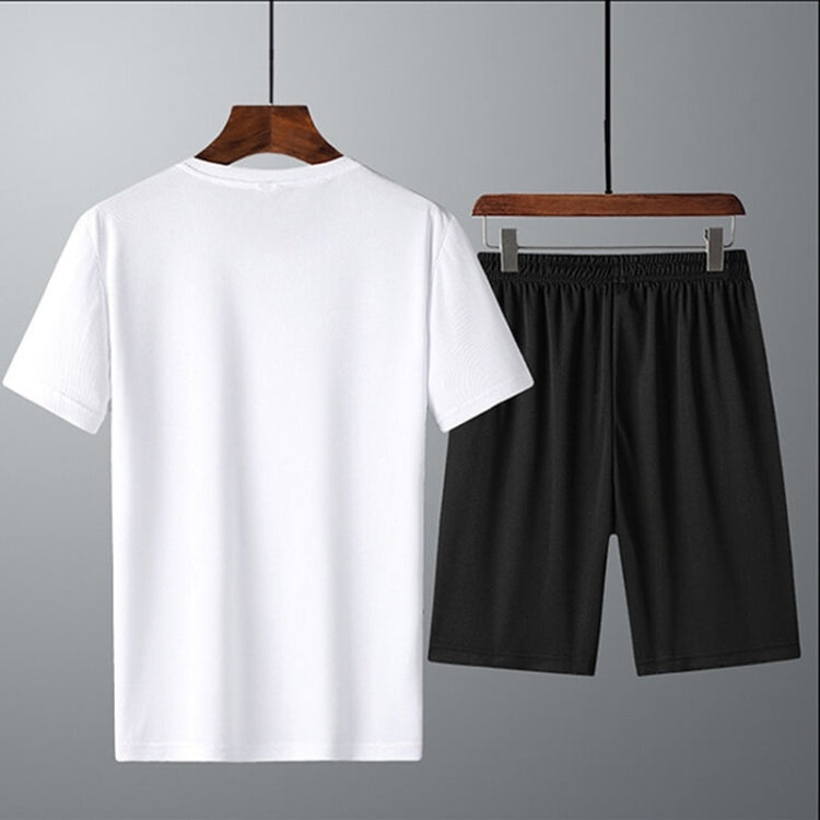 Loose and Quick-drying Short-sleeved Shorts Two-piece Sports Suit