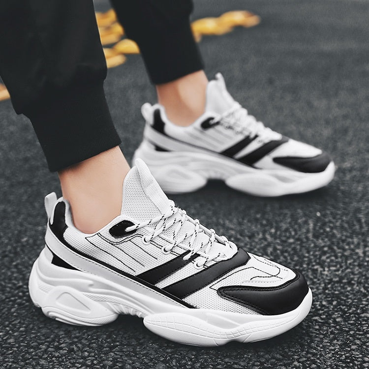PU Breathable Thick Bottom Sports Casual Shoes for Men