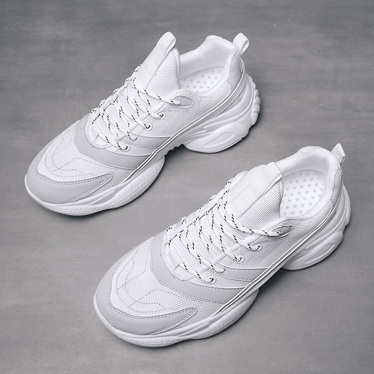 PU Breathable Thick Bottom Sports Casual Shoes for Men