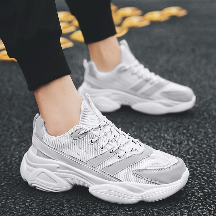 PU Breathable Thick Bottom Sports Casual Shoes for Men