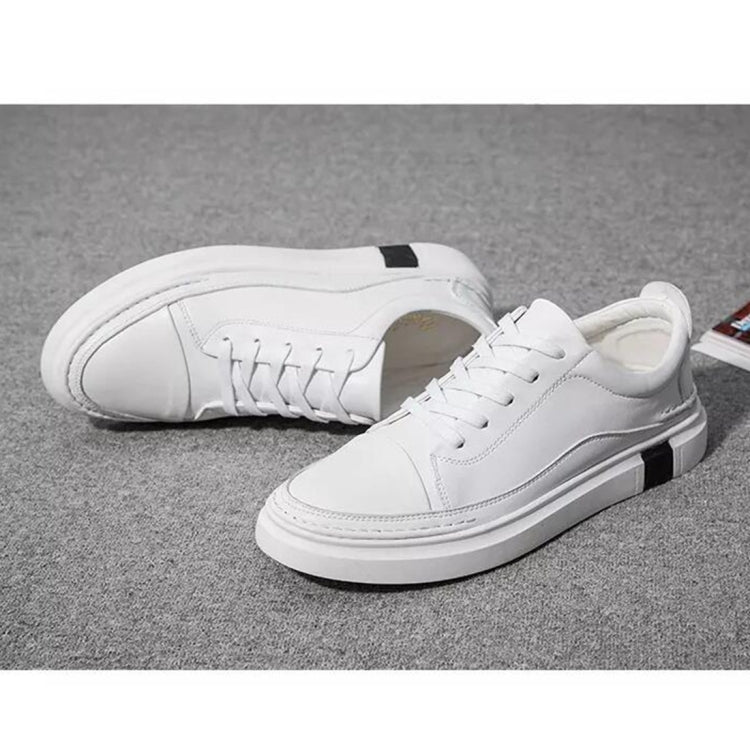 Youth Fashion Men Shoes Leather Shoes Casual Microfiber Leather Lace up Boy Shoes
